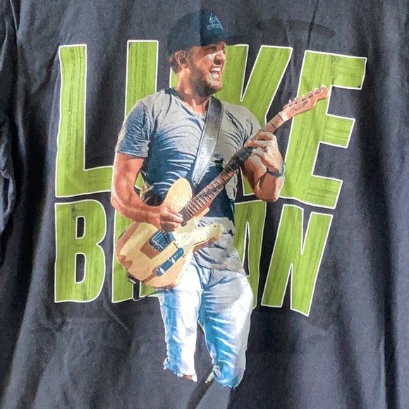 LUKE BRYAN Raised Up Right Tour T-Shirt - Picture 2 of 5